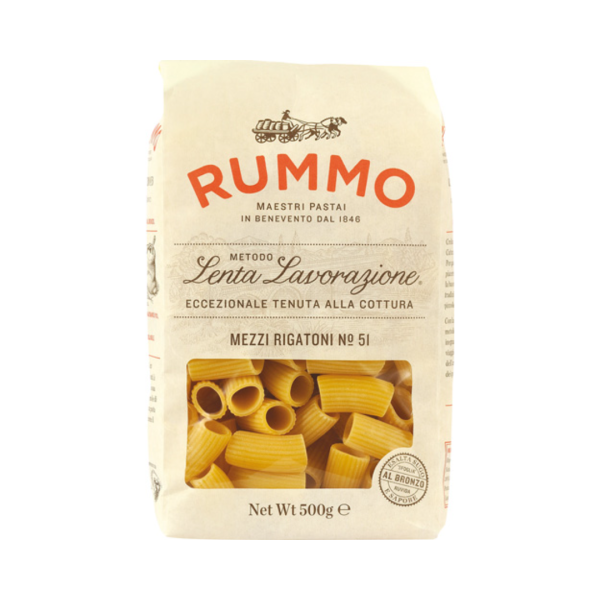 Rummo Mezzi Rigatoni Nr. 51, 500g